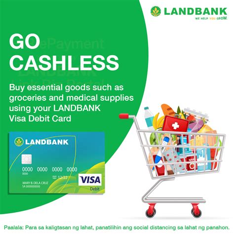 landbank visa debit card|Going cashless is easy with .